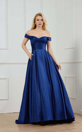 1 of 6 Abby Paris 90373 Midnight Blue