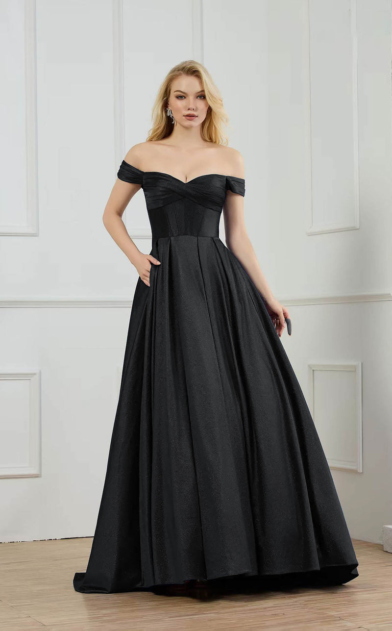 abby paris black dress 90373 Formal dresses