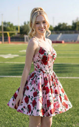 1 of 2 Abby Paris 94235 Pink-Floral