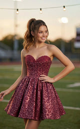 1 of 2 Abby Paris 94250 Red