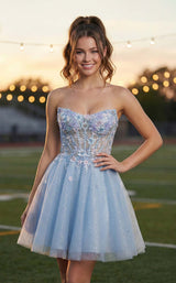 1 of 2 Abby Paris 94260 Light-Blue