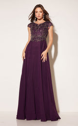 1 of 4 Abby Paris 95091 Eggplant