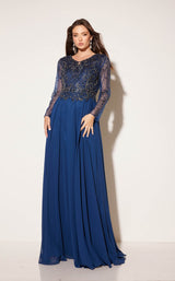 4 of 5 Abby Paris 96040W-Navy