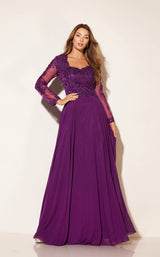 1 of 3 Abby Paris 96044W-Grape