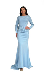 1 of 2 Abby Paris 96090 Dusty Blue