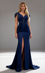 1 of 2 Abby Paris 96093 Navy