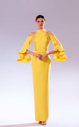 1 of 2 Abdo Aoude Tempera12 Yellow