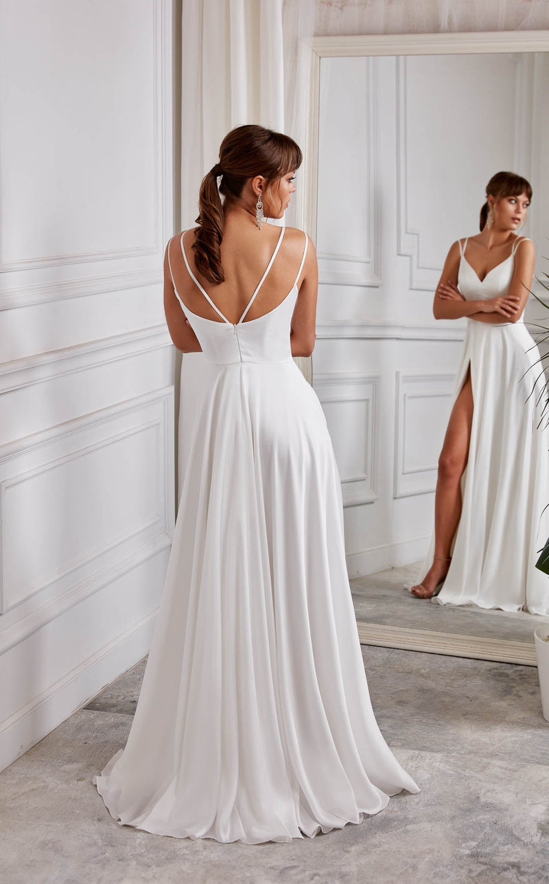 Aerie Couture 2002 Dress Diamond White / 18