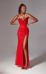 2 of 5 Aerie Couture 221 Red