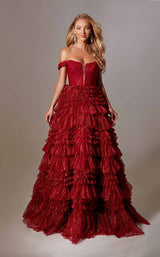 3 of 6 Aerie Couture 228 Claret