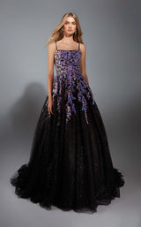 2 of 3 Aerie Couture 283 Black Multi
