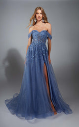 1 of 3 Aerie Couture 284 Blue Iris