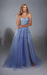 2 of 3 Aerie Couture 293 Blue Iris