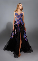 2 of 3 Aerie Couture 328 Black Multi