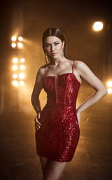 2 of 4 Aerie Couture 808 Claret