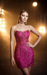 2 of 3 Aerie Couture 809 Raspberry