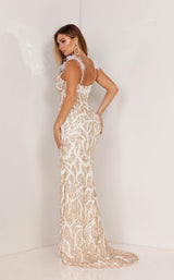 6 of 8 Aleta 1104 Ivory/Gold