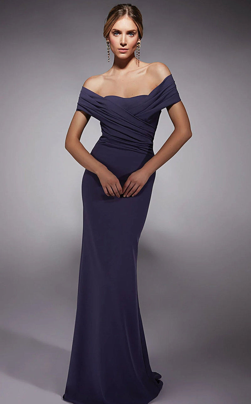 Long Formal Dress: Alyce 27745 Grape / 8