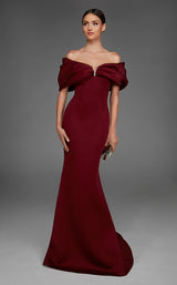 2 of 3 Alyce 27883 Burgundy
