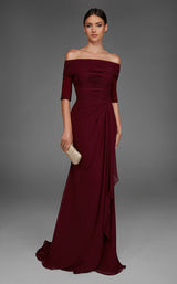 1 of 3 Alyce 27888 Burgundy