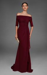 2 of 3 Alyce 27888 Burgundy