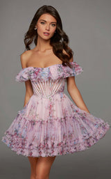 2 of 3 Alyce 30103 Lilac-Multi