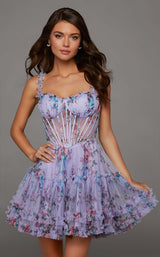 3 of 4 Alyce 30113 Lilac-Multi