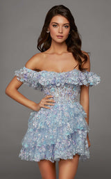 1 of 6 Alyce 30115 Light-Purple-Blue
