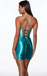7 of 7 Alyce 40018 Dress