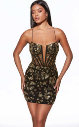 4 of 5 Alyce 40126 Dress