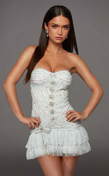 2 of 10 Alyce 40156 Silver