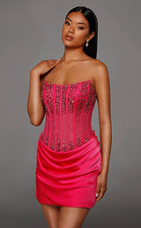 1 of 3 Alyce 40186 Hot-Pink