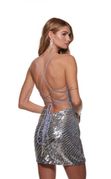 8 of 9 Alyce 4661 Blue-Iris-Silver