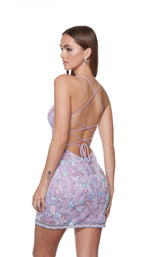 9 of 12 Alyce 4665 Lilac-Multi