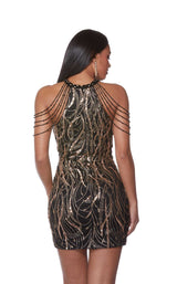 7 of 7 Alyce 4682 Black/Gold