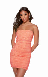 2 of 6 Alyce 4738 Hot-Coral