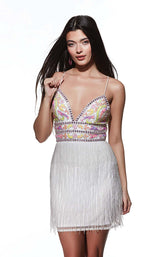 7 of 12 Alyce 4801 Ivory-Multi