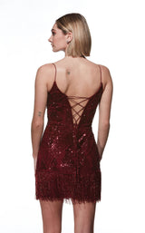 11 of 12 Alyce 4803 Burgundy