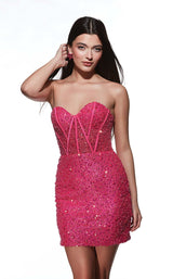 2 of 16 Alyce 4825 Barbie-Pink