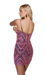 17 of 18 Alyce 4840 Black/Barbie-Pink