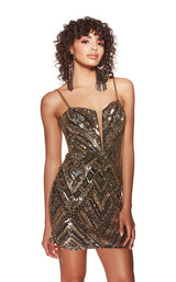 7 of 18 Alyce 4840 Black-Gold-Silver