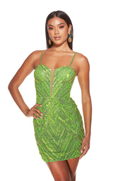 9 of 18 Alyce 4840 Lime