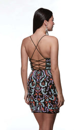 12 of 13 Alyce 4841 Black/Silver/Multi