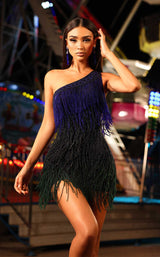 1 of 4 Alyce 4874 Black/Blue/Forest