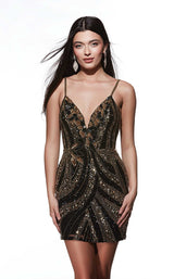 2 of 12 Alyce 4879 Black/Gold