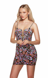 1 of 7 Alyce 4881 Black/Silver/Multi
