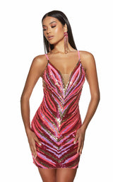 3 of 17 Alyce 4885 Fuchsia-Multi