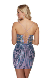2 of 2 Alyce 4893 Blue/Lavender