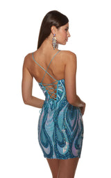 6 of 6 Alyce 4899 Blue-Radiance