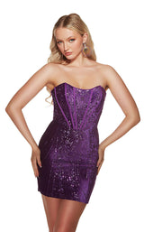 2 of 3 Alyce 4926 Bright-Purple